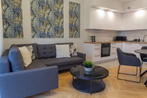Η κουζίνα ή μικρή κουζίνα στο Apartament Smardzewska 5 - Grunwald