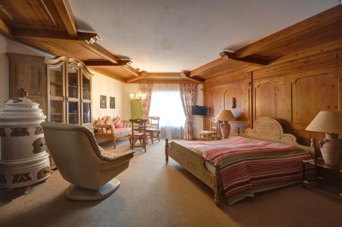 Postel nebo postele na pokoji v ubytování Hotel Spiegel Garni