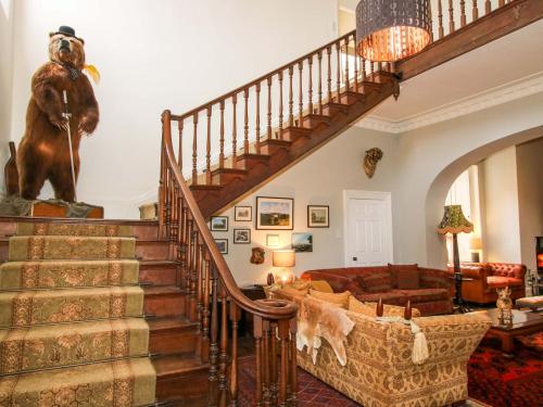 Χώρος καθιστικού στο Caynham Court