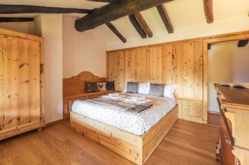 Postel nebo postele na pokoji v ubytování Casa Cebajova Cuore di Mamma