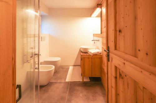 Koupelna v ubytování Casa Cebajova Cuore di Mamma