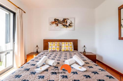 Katil atau katil-katil dalam bilik di #254 T1 Confortável em Albufeira by Home Holidays