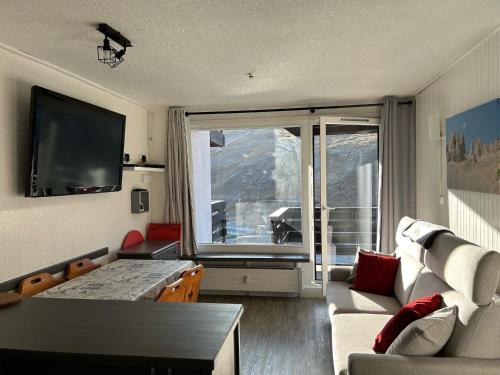 Studio Confort 4 pers avec Balcon et Wi-Fi à Tignes