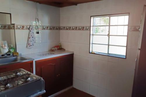 Køkken eller tekøkken på Aire Puro, Descanso cerca a Bta