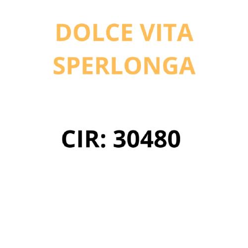 a label for a device with the text dolce vita sprecova at Dolce Vita Sperlonga in Sperlonga