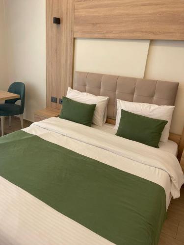 Postel nebo postele na pokoji v ubytování Haya Hotel And Spa