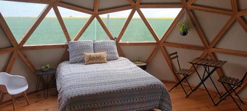 Les Ecogîtes de la sablière bulle géodésique