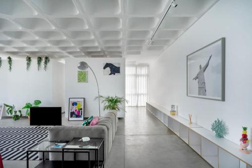 Loft espaçoso com vista deslumbrante para o Tejo