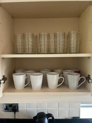 Utensilios para hacer té y café en Scartagh House, Scartagh, Clonakilty