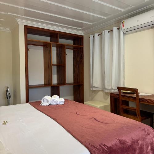 Letto o letti in una camera di Pousada Antígona