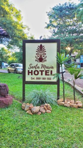 Ein Garten an der Unterkunft Santa Maria Hotel