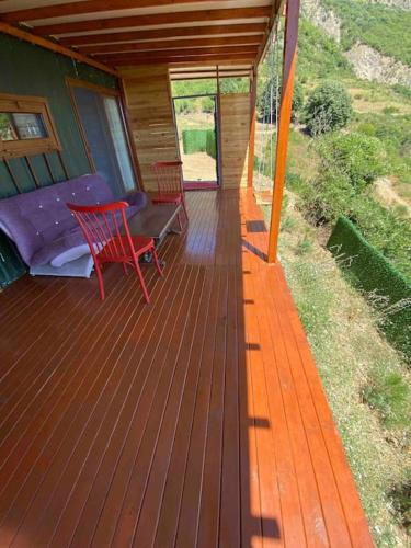 Balkón nebo terasa v ubytování Shark SeaView Villa