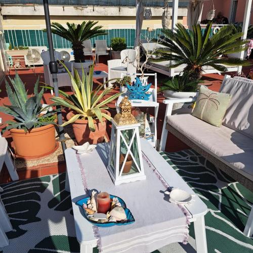 Χώρος καθιστικού στο Terrazza Miracapri