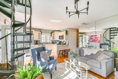 Una cocina o cocineta en Scituate Apt Less Than 1 Mi to Town Center!