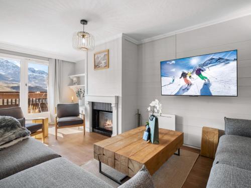 Appartement spacieux pour 10 pers. à Val Thorens, accès direct pistes, balcon sud, espace wellness
