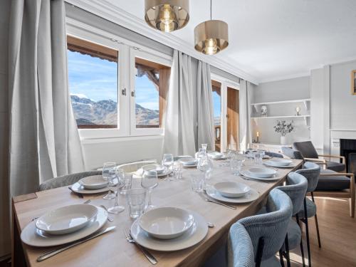 Appartement spacieux pour 10 pers. à Val Thorens, accès direct pistes, balcon sud, espace wellness