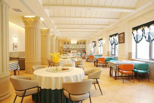 Posezení v ubytování Mehood EZZI Hotel Taiyuan Changzhi Road Xuefu Street