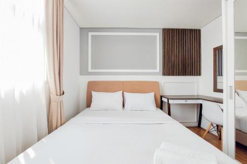 Postel nebo postele na pokoji v ubytování Comfort Stay Apartment 1BR at Tuscany Residences By Travelio