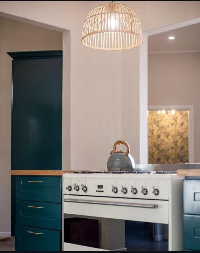 Η κουζίνα ή μικρή κουζίνα στο Hydrangea Guest House