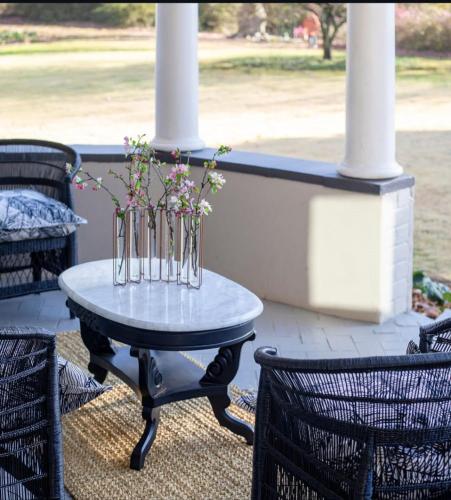 Κήπος έξω από το Hydrangea Guest House