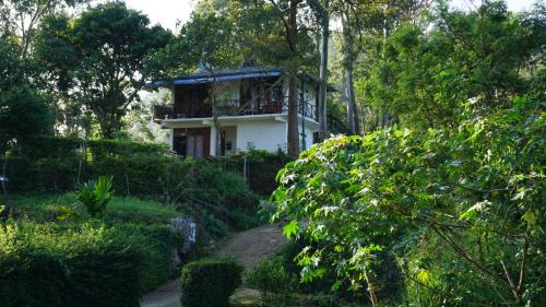 a house on a hill with a path in front of it at Mountain vibe ella in Ella