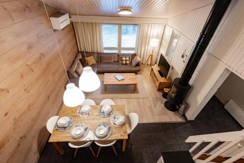 Et opholdsområde på Vuokatti Weekend