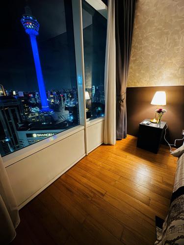 Posezení v ubytování Vortex Suites in Kuala Lumpur
