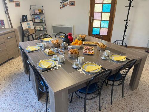 Jídlo v prázdninového domu nebo okolí