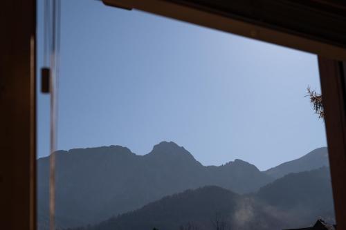 Een algemene foto van de bergen of uitzicht op de bergen vanuit het vakantiehuis