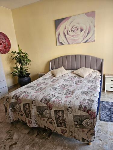 Postel nebo postele na pokoji v ubytování Casa dell amore 2