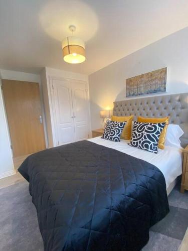 Ένα ή περισσότερα κρεβάτια σε δωμάτιο στο Relax 1 bed in central Oxford