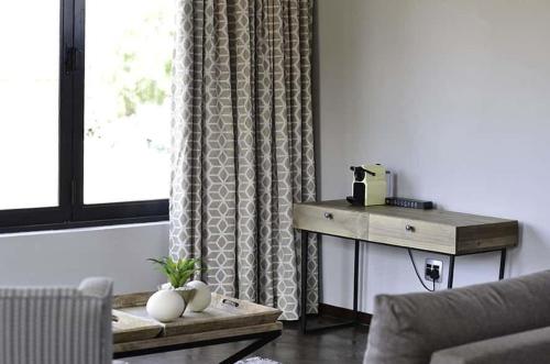 Istumisnurk majutusasutuses Quaggasfontein Private Reserve - Karoo