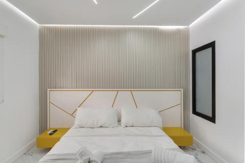 Postel nebo postele na pokoji v ubytování Apt Ruvi