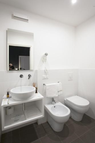 Koupelna v ubytování Hotel Il Sole