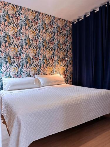 Katil atau katil-katil dalam bilik di Guadalupe Cozy Inns