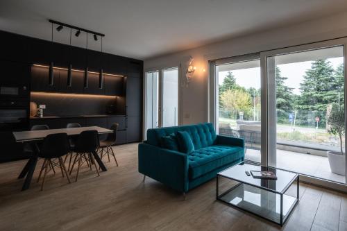 Posezení v ubytování LuxeDesign Apartment