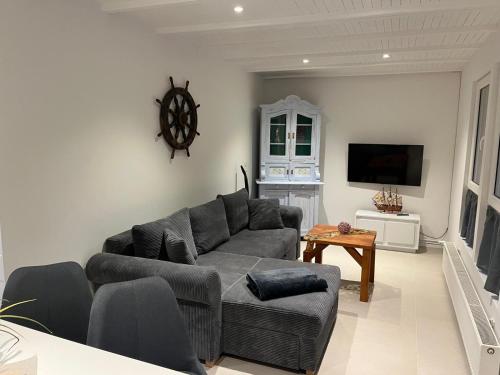 Χώρος καθιστικού στο FeWo Wald & Düne