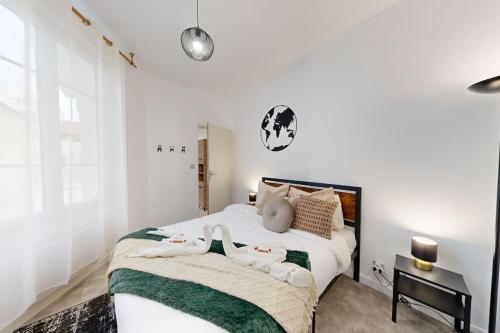 Hiver magnifique 2 pièces RDC proche centre-ville