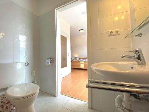 Et badeværelse på Friesenhaus für 4