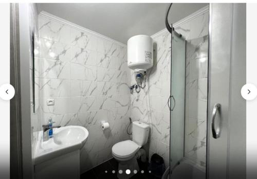 Ванная комната в Apartment in Zentrum Skandi