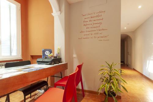 Μια τηλεόραση ή/και κέντρο ψυχαγωγίας στο B&B Cento Passi Dalle Mura