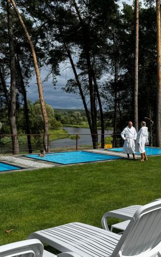 Naturlandschaft in der Nähe des Hotels