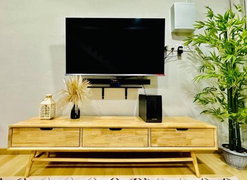 Et tv og/eller underholdning på My Muji Homestay I Massage Chair I Wifi 500 Mbps