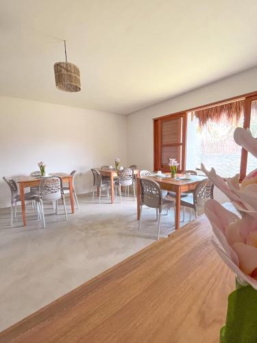 Χώρος καθιστικού στο Pousada Caminho De tatu