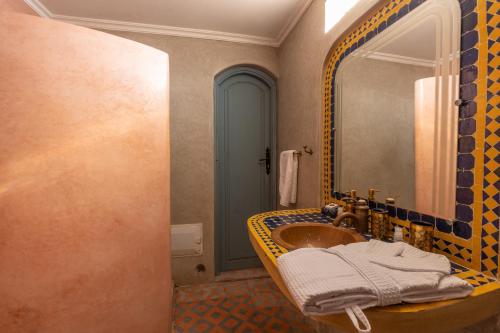 Koupelna v ubytování Riad Aicha Marrakech