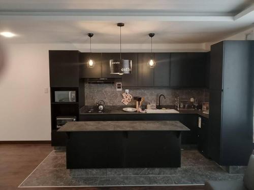Dapur atau dapur kecil di Como en casa, Excelente ubicación, Vista inmejorable