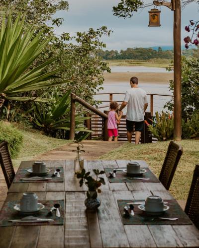 Naturlandskabet i nærheden af kroen
