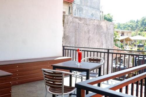 Un balcón o terraza de Unawatuna Guest