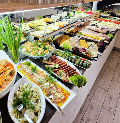 B&Bの敷地内または近くでの食事または食べ物