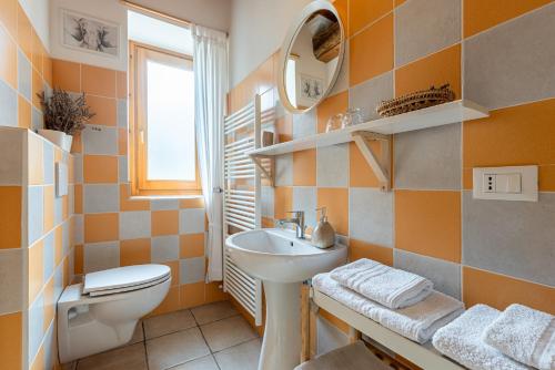 Ένα μπάνιο στο Agriturismo Borghetto la radice